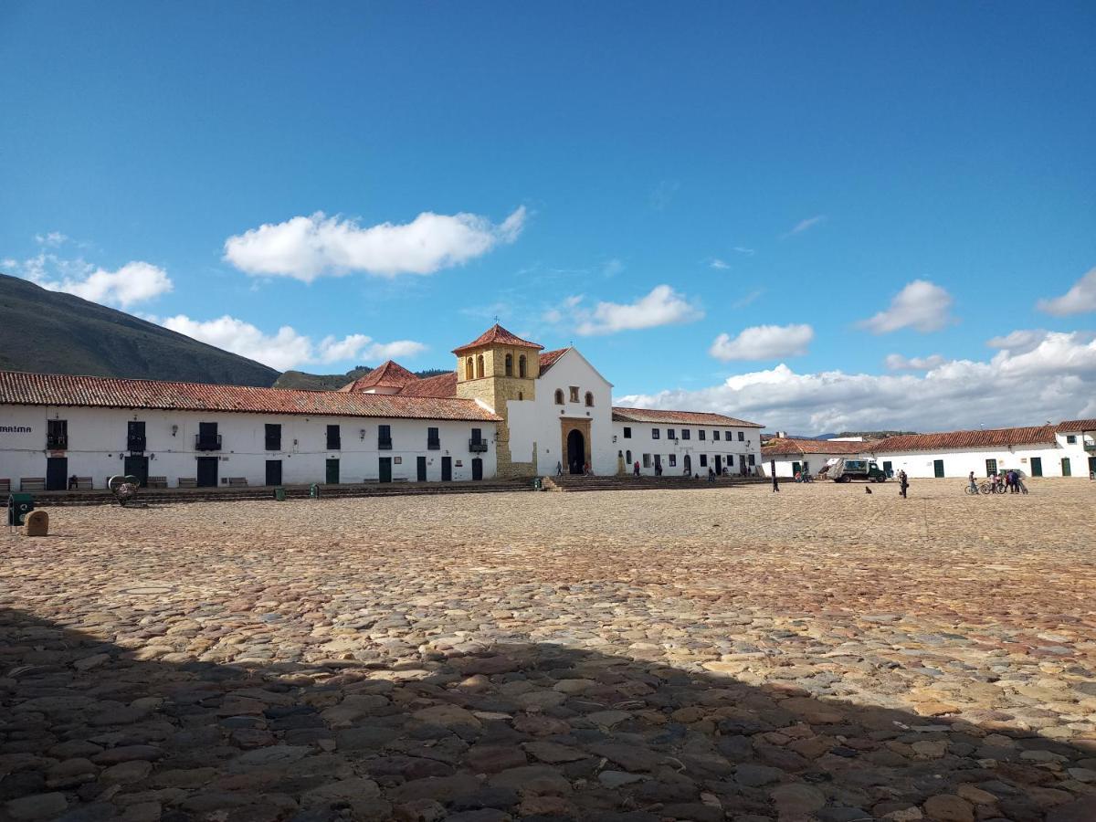 Boyacá Hospederia La Roca Plaza Principal Bed & Breakfast エクステリア 写真