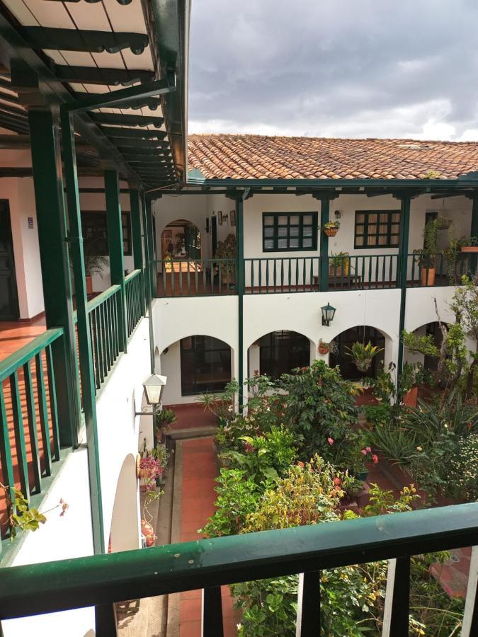 Boyacá Hospederia La Roca Plaza Principal Bed & Breakfast エクステリア 写真