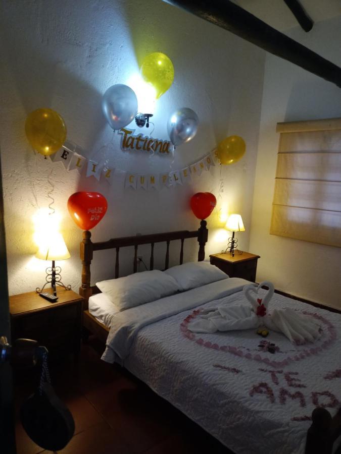 Boyacá Hospederia La Roca Plaza Principal Bed & Breakfast エクステリア 写真